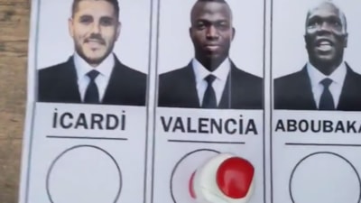 Fenerbahçe taraftarı Enner Valencia'ya oy verdi
