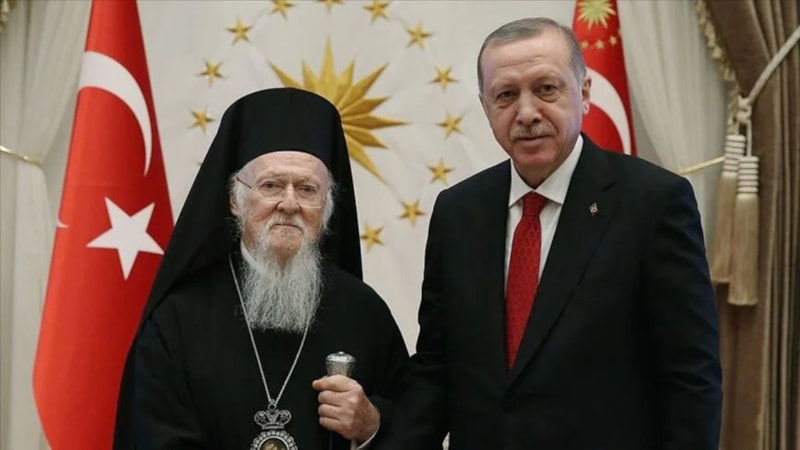 Fener Rum Patriği Bartholomeos, tekrar cumhurbaşkanı seçilen Erdoğan'ı tebrik etti