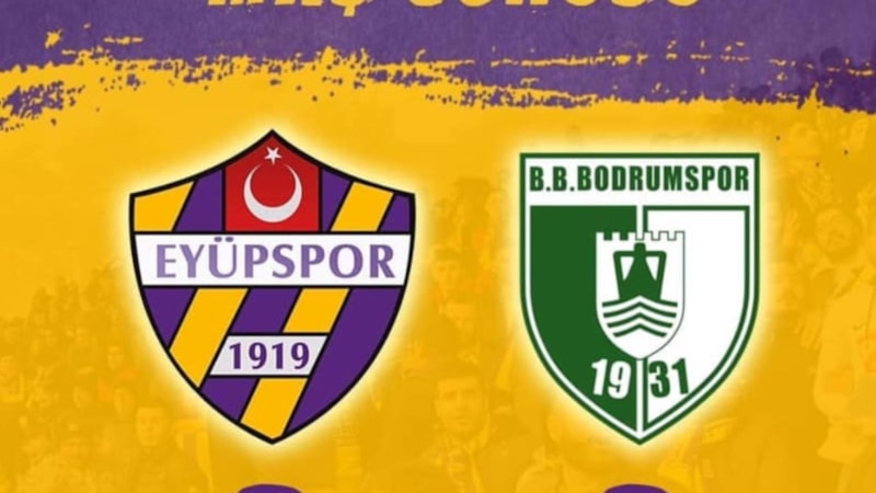 1. Lig Play-Off |Eyüpspor - Bodrumspor maçı ne zaman, saat kaçta ve hangi kanalda?