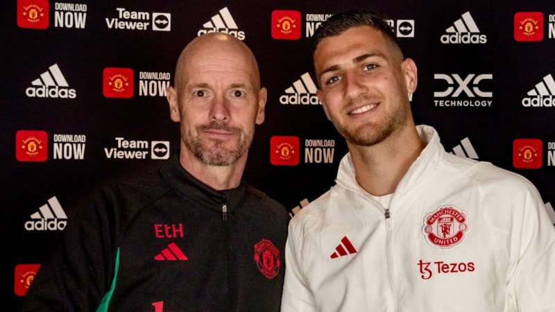Diogo Dalot 2028'e kadar Manchester United'da