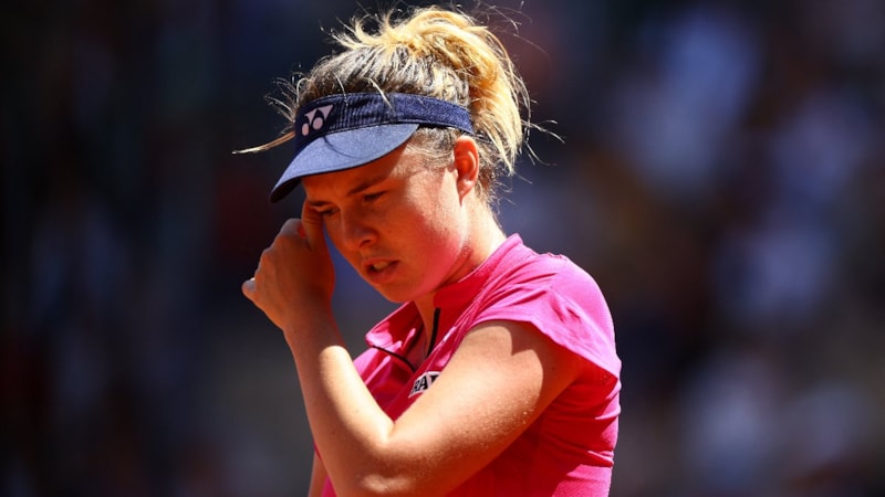 Elena Rybakina, hastalığı nedeniyle Fransa Açık'tan çekildi