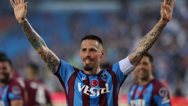 Marek Hamsik, Trabzonspor'a golle veda etti