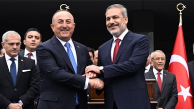 Mevlüt Çavuşoğlu, Dışişleri Bakanlığı görevini Hakan Fidan'a devretti