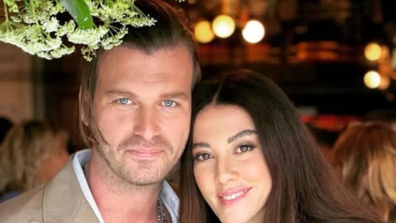 Kıvanç Tatlıtuğ'un oğlu Kurt Efe tatilde