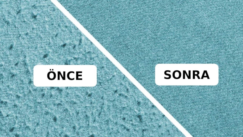 Kıyafetlerinizdeki tüylenmelere “elveda” deyin! Bu yöntem bütün sorunu çözecek