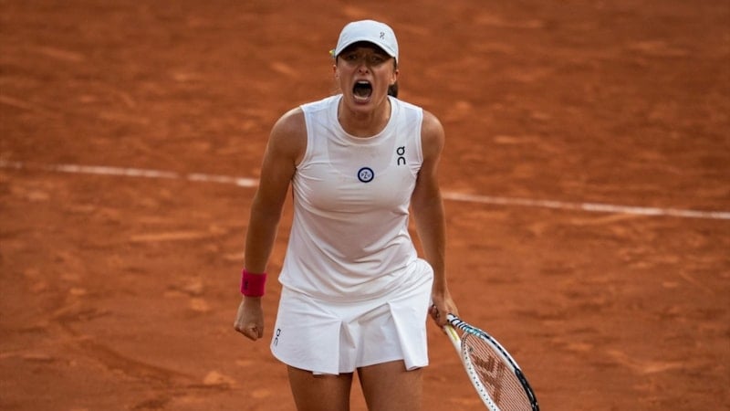 Fransa Açık'ta Karolina Muchova'nın finaldeki rakibi Iga Swiatek oldu