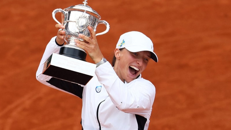 Fransa Açık'ta şampiyon Iga Swiatek