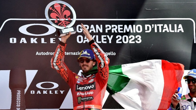 MotoGP İtalya Grand Prix'sini Francesco Bagnaia kazandı