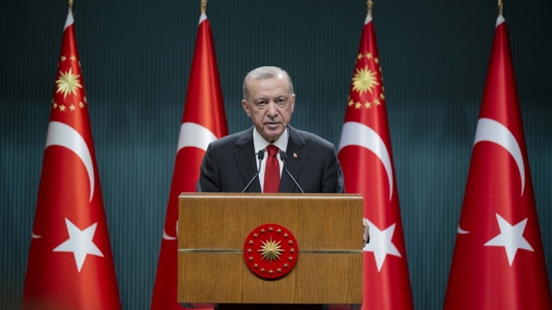 Cumhurbaşkanı Erdoğan ilk resmi ziyaretini KKTC'ye yaptı