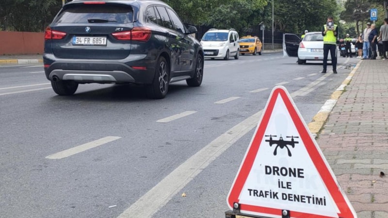İstanbul'da drone destekli denetim