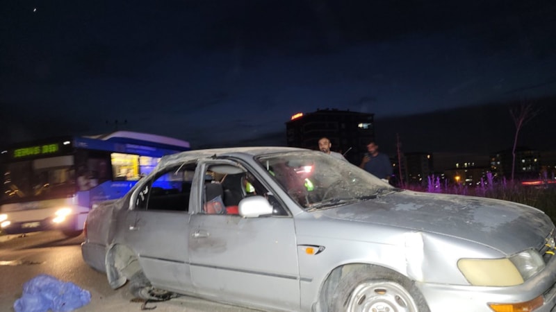 Ankara'da trafik kazası: 1 ölü, 1 yaralı