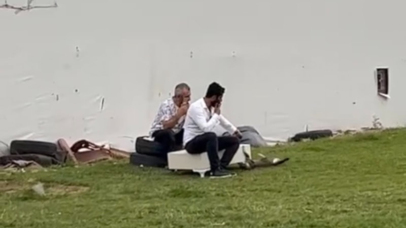 İstanbul'daki taksici müşteri almayıp keyif yaptı