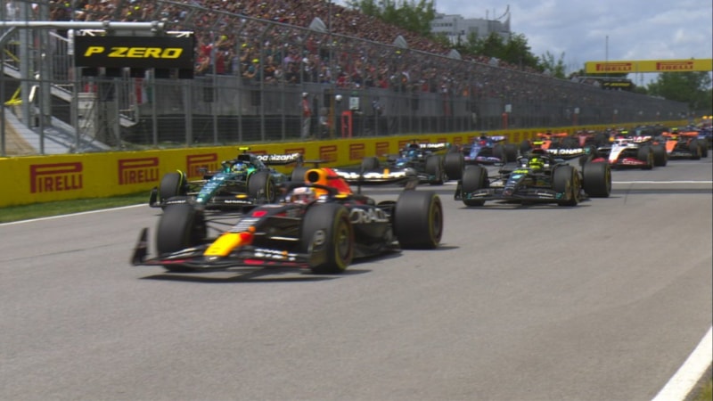 Formula 1'de Kanada yarışının kazananı Max Verstappen oldu