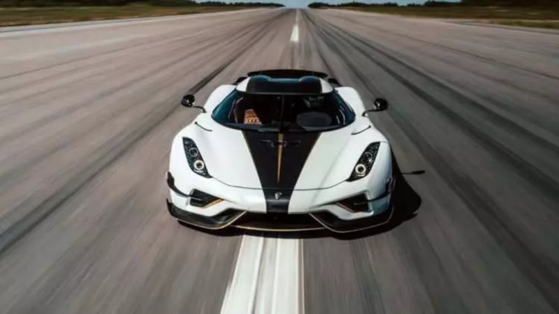 Koenigsegg Regera, 0-400 km/saat rekorunu kırdı