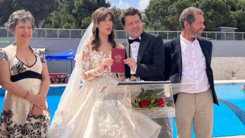 İlker Aksum evlendi