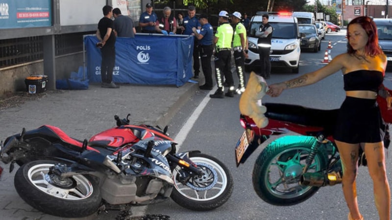Ordu’da trafik polislerinin uyardığı genç kız, motosikletiyle kaldırıma çarpıp öldü
