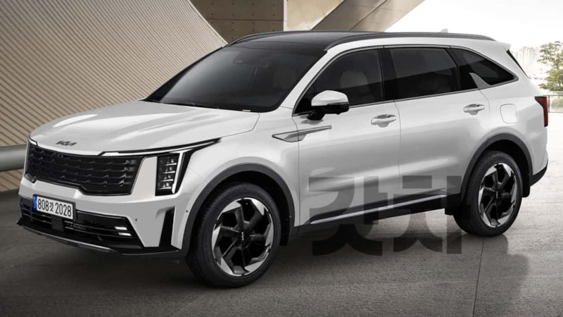 2024 makyajlı Kia Sorento böyle görünecek