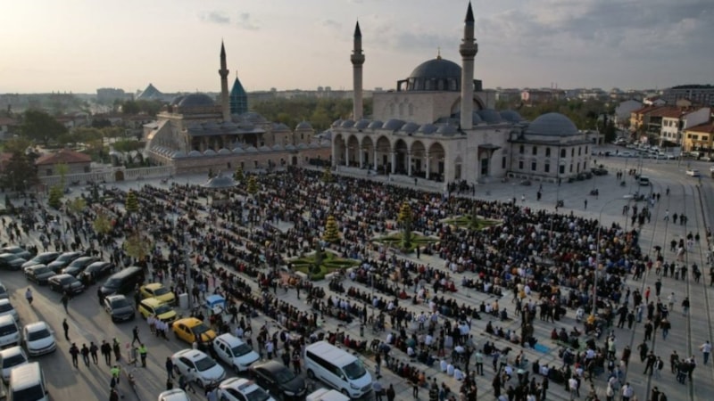 Konya bayram namazı saat kaçta? Konya bayram namazı vakti..