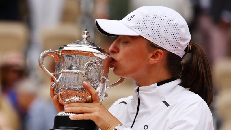 Iga Swiatek, Bad Homburg Açık Tenis Turnuvası'ndan çekildi