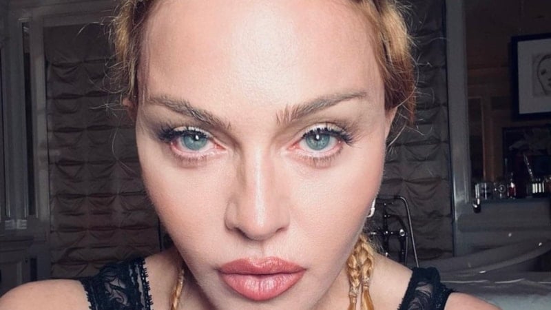 Madonna, Katy Perry'li projesini gizledi