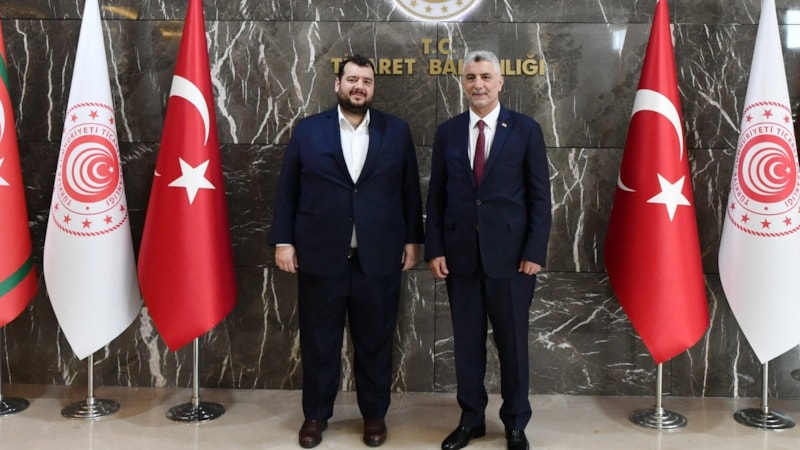 Ömer Bolat, ADQ İcra Kurulu Başkanı Mohamed Hassan Al Suwaidi'yi kabul etti