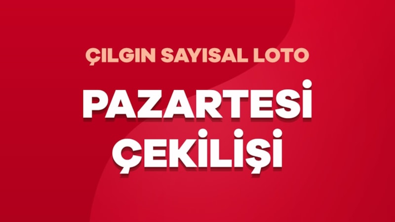 Çılgın Sayısal Loto çekiliş sonuçları açıklandı! 3 Temmuz Pazartesi Çılgın Sayısal Loto çekiliş sonuçları..
