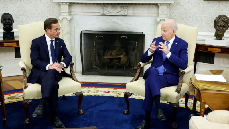 ABD Başkanı Joe Biden'dan İsveç'in NATO üyeliğine destek
