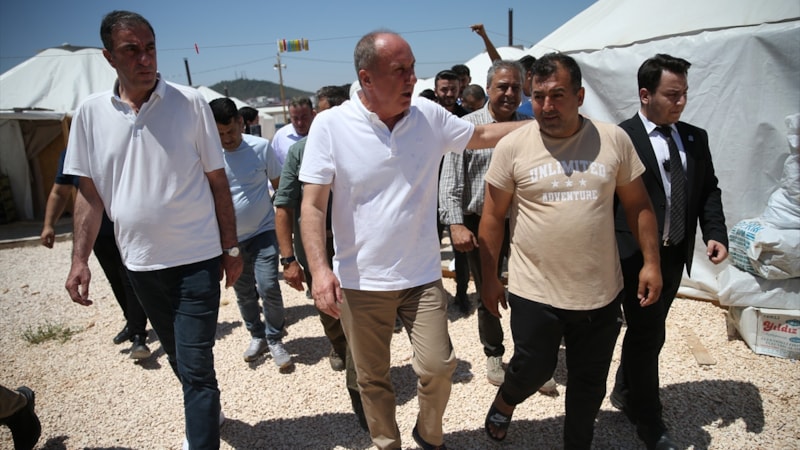 Memleket Partisi Lideri Muharrem İnce, Kahramanmaraş'ı ziyaret etti