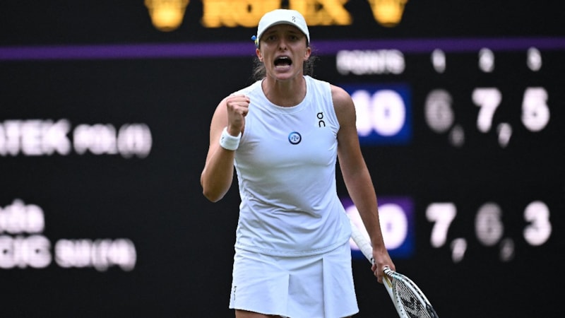Iga Swiatek Wimbledon'da son 8'de