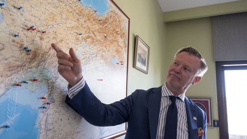 Finlandiya'nın Ankara Büyükelçisi Maki: Türkiye'de 40'tan fazla kenti gezdim