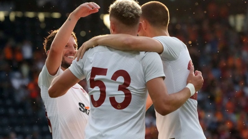 Galatasaray hazırlık maçında, Kisvarda'yı mağlup etti