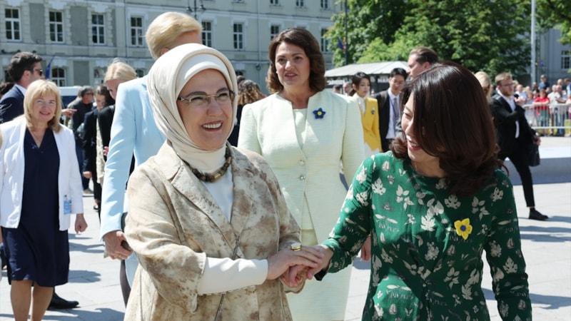 Emine Erdoğan, lider eşleriyle 