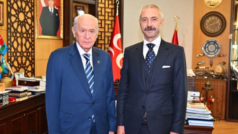 Sedat Şahin, Devlet Bahçeli'yi ziyaret etti