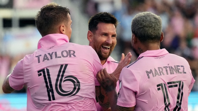 Lionel Messi, Inter Miami'de gollerine devam ediyor