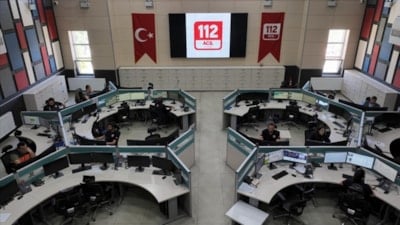 Ağrı'da 112 Acil Çağrı Merkezine gelen çağrıların yüzde 88,99'u asılsız çıktı