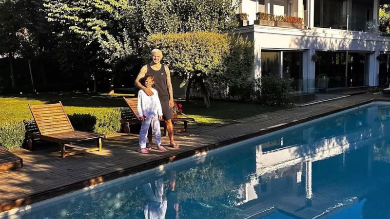 Mauro Icardi'nin yeni villası! İçinde yok yok