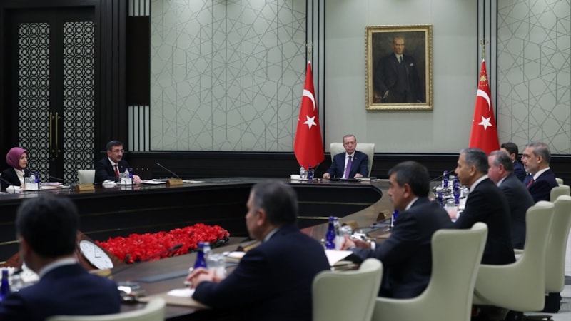 Cumhurbaşkanlığı Kabinesi Beştepe'de toplandı