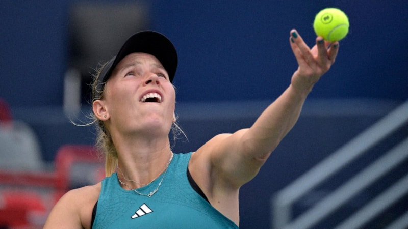 Caroline Wozniacki, kortlara galibiyetle döndü