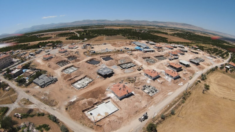 Malatya'da afet konutları tamamlanıyor! Köy evlerinin teslimi başladı