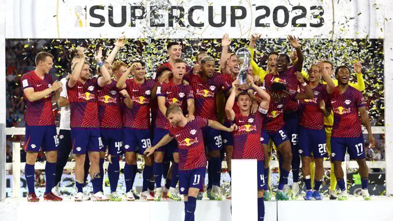 Bayern Münih'i deviren Leipzig, Almanya Süper Kupası'nı kazandı