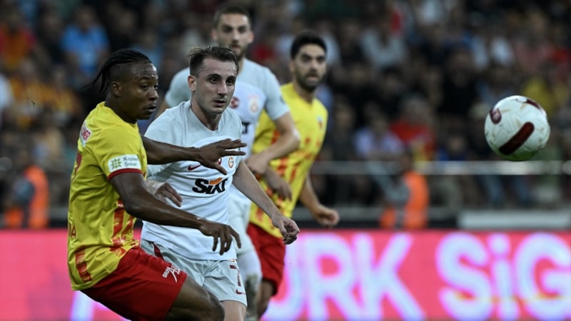 Kayserispor - Galatasaray maçında gol sesi çıkmadı