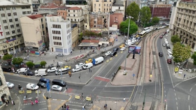 Galata Köprüsü'nün bakım çalışması trafiği yoğunlaştırdı