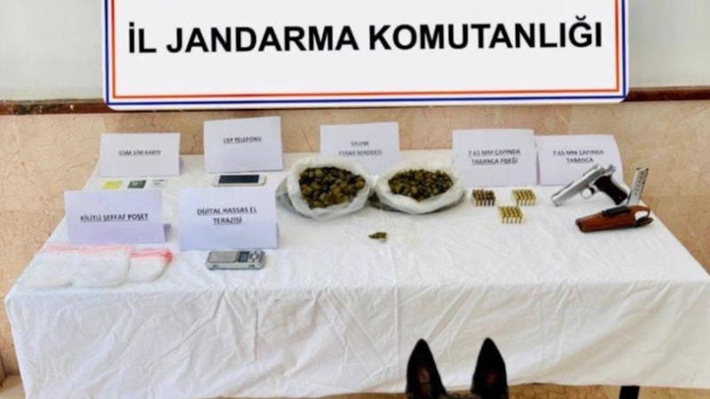 Bodrum’da uyuşturucu ve silah operasyonu