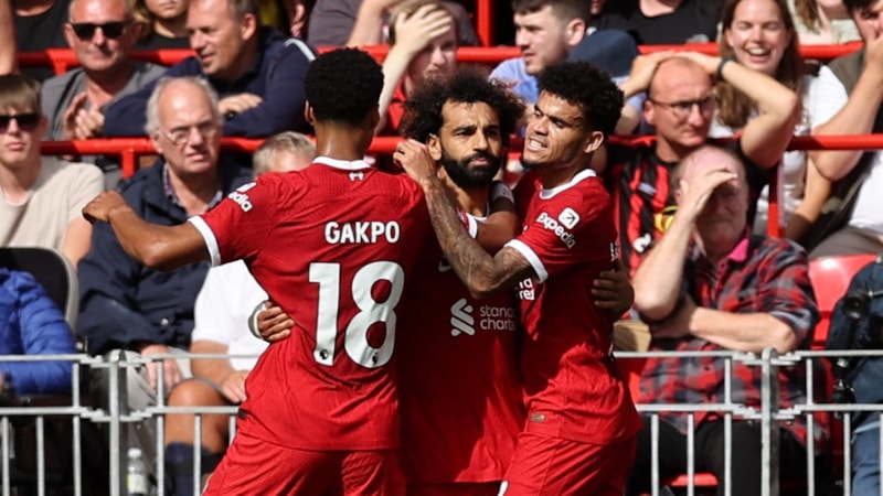 Liverpool, Bournemouth'u üç golle geçti
