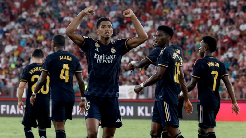 Real Madrid, Almeria'yı mağlup etti