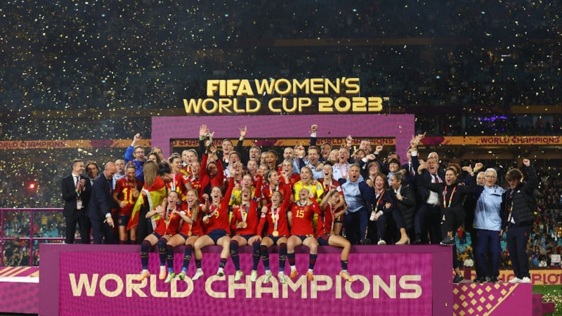 İngiltere'yi yenen İspanya, Kadınlar Dünya Kupası'nın sahibi oldu