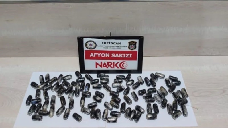 Erzincan'da midesinden uyuşturucu çıkan İranlı cezaevine gönderildi