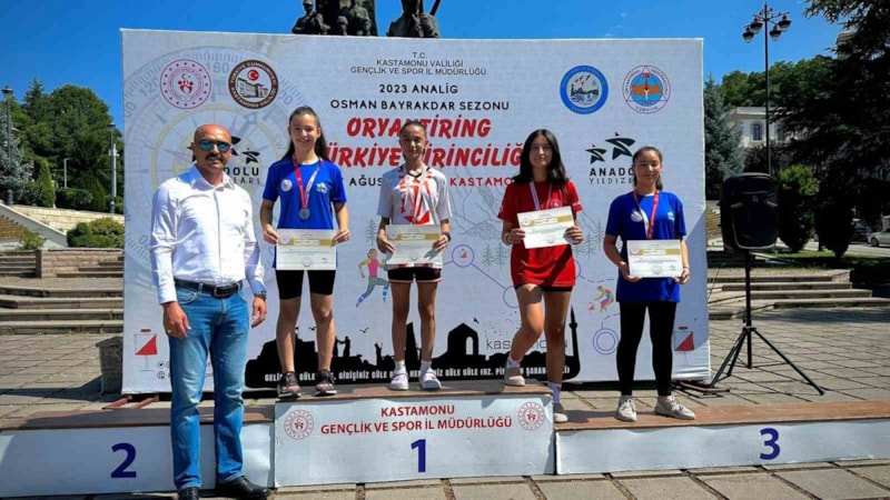 Düzceli sporcu Zeynep Şeyma Arslan, Türkiye şampiyonu oldu