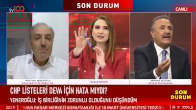 DEVA Partili Mustafa Yeneroğlu ile Mehmet Sevigen arasında tansiyon yükseldi