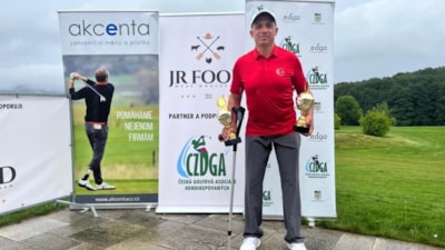 Milli golfçü Mehmet Kazan, Uluslararası Çek Cumhuriyeti Strokeplay şampiyonu